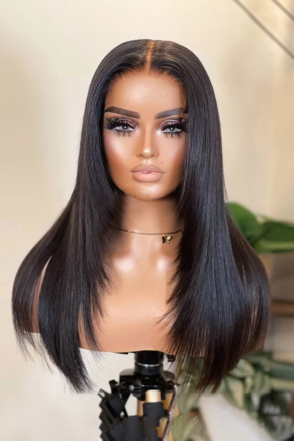 13x6 HD Glueless Wig Feather Straight - HD02 - Image 10