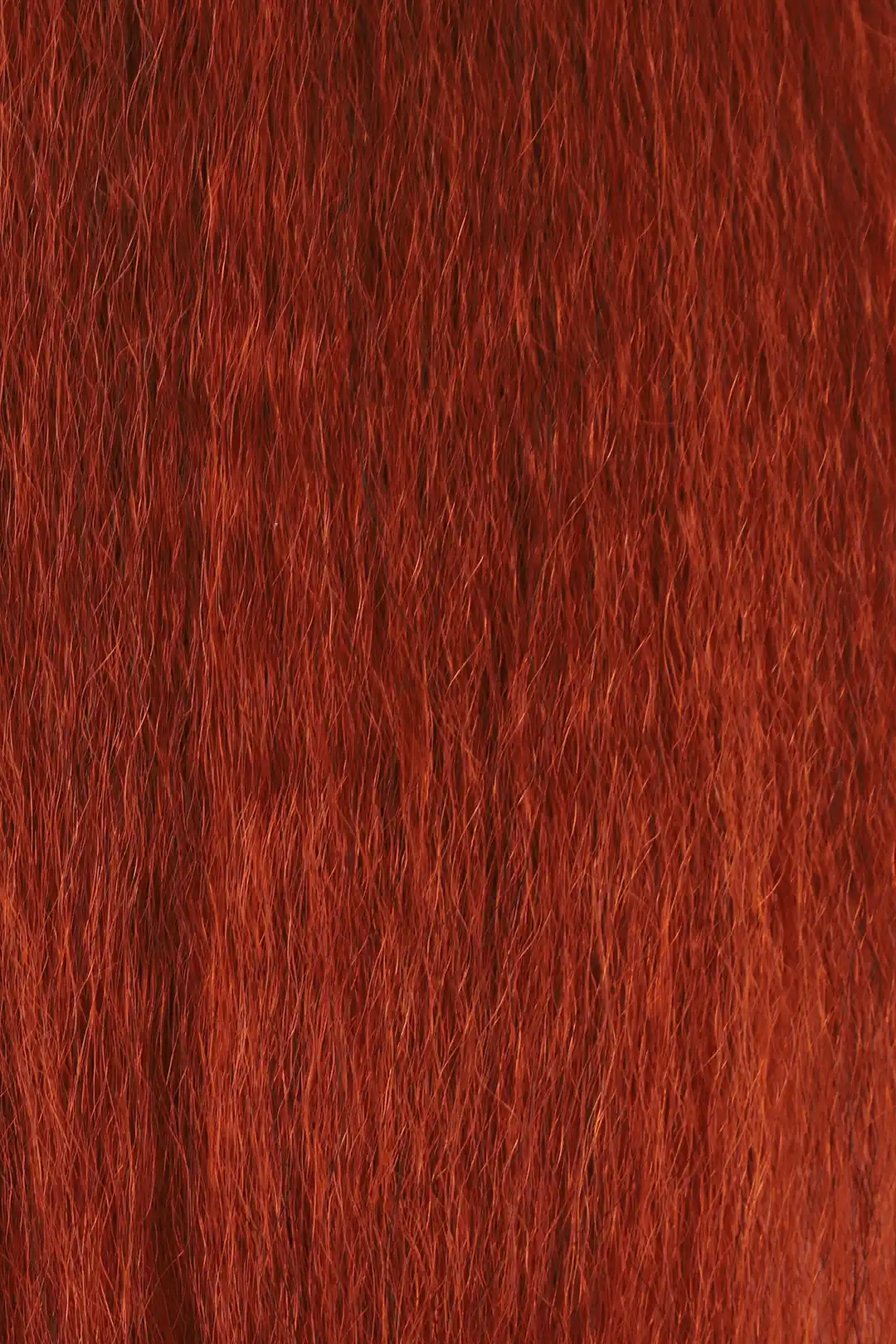 350# Ginger Kinky Straight Bulk Human Hair For Braiding BU17 - Image 4