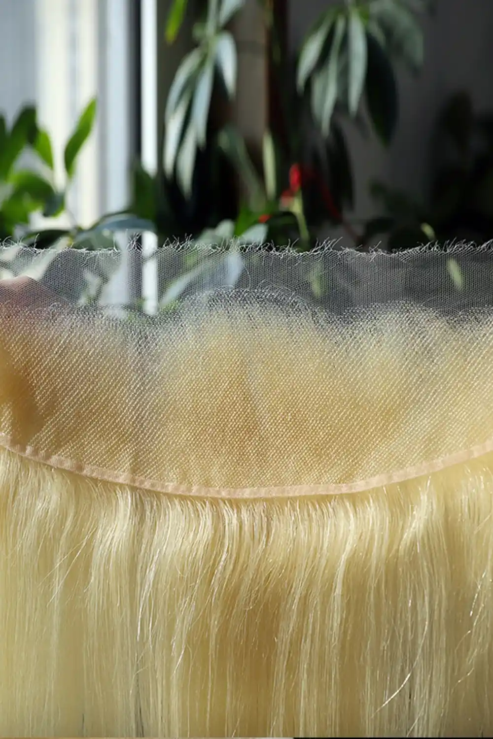 613 Blonde 13x4 Hd Lace Frontal Straight Virgin Hair Pre-plucked - Image 3