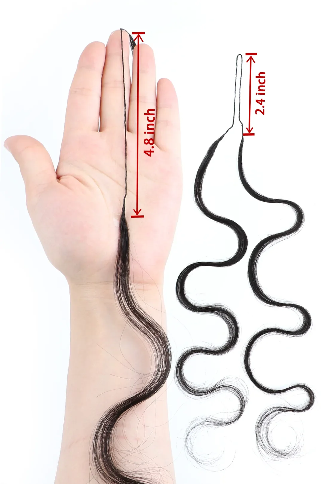 Double Drawn Braiding Crochet Hair – Loose Wave Long Cord for Miracle Knots - Image 5