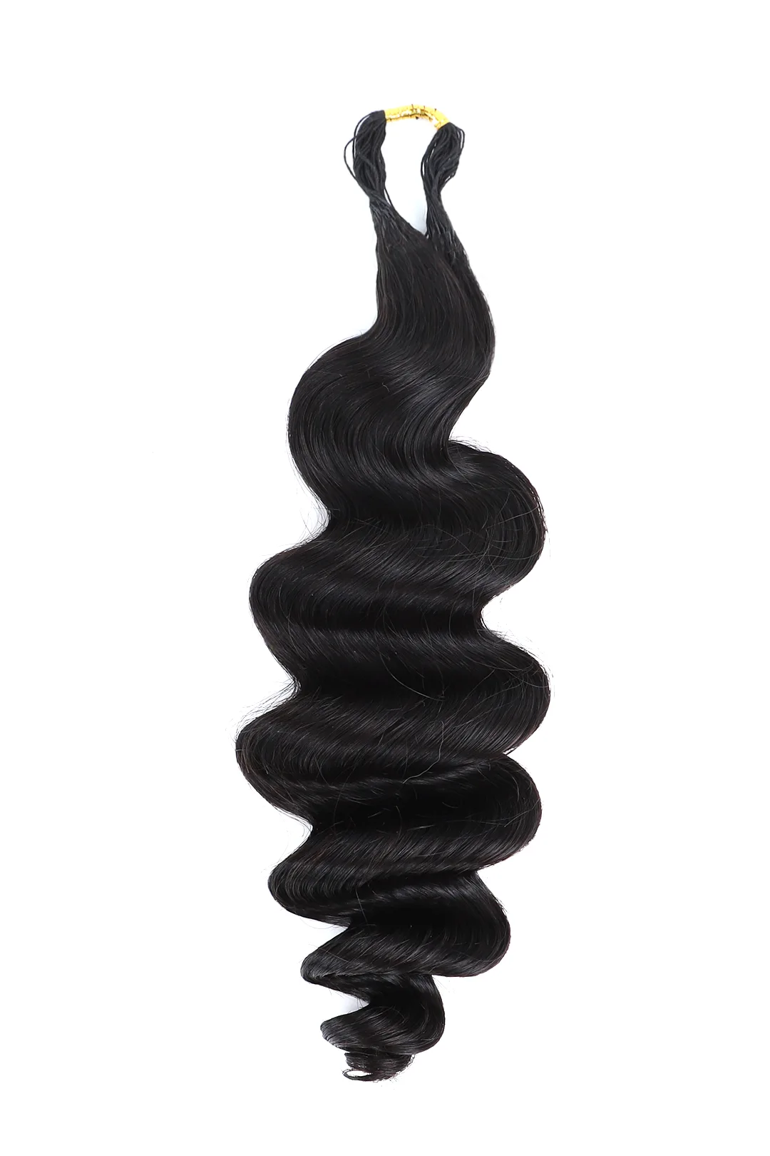 Double Drawn Braiding Crochet Hair – Loose Wave Long Cord for Miracle Knots - Image 8