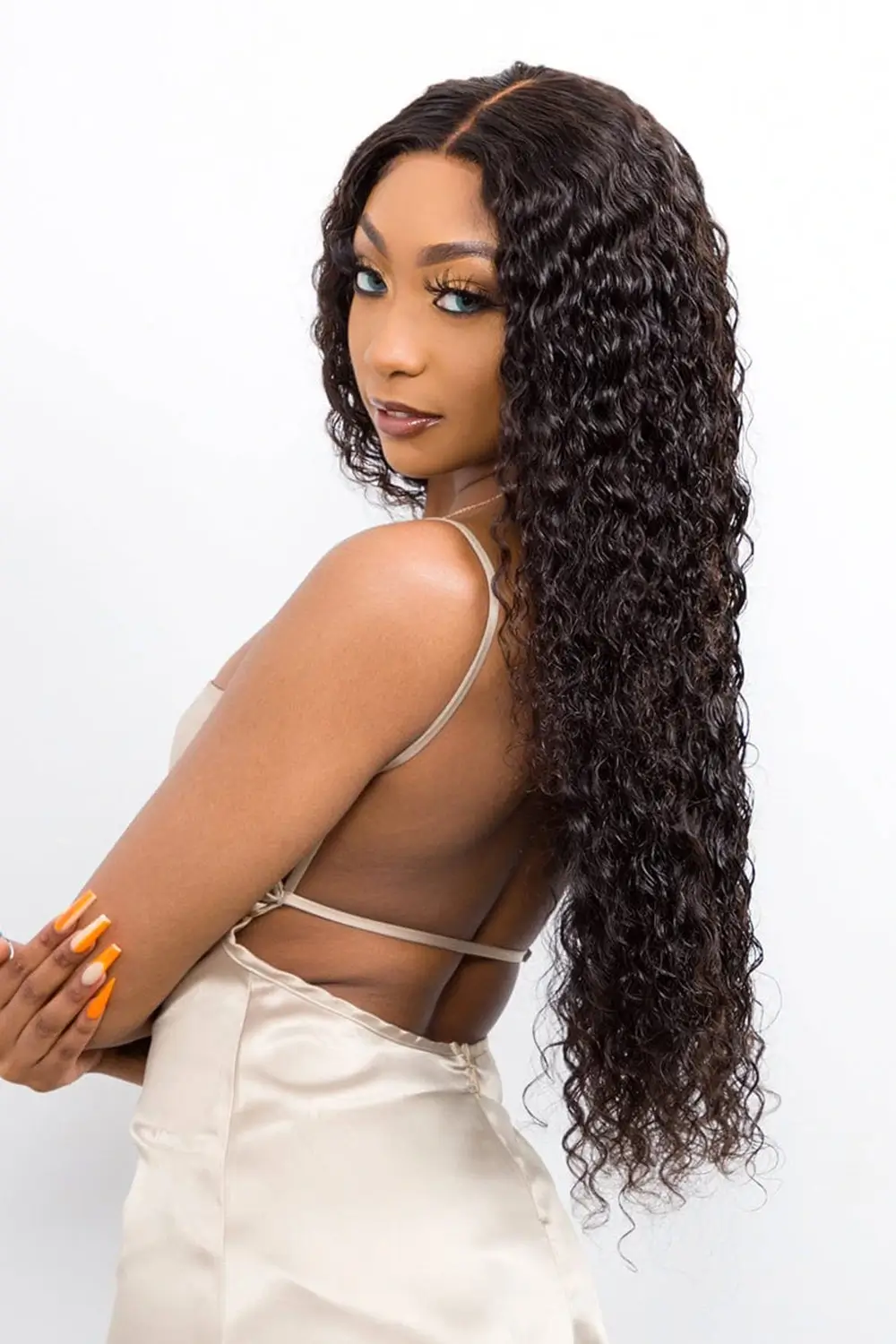 Brazilian Hair Bundles Sew in Extensions Deep Wave - Image 2