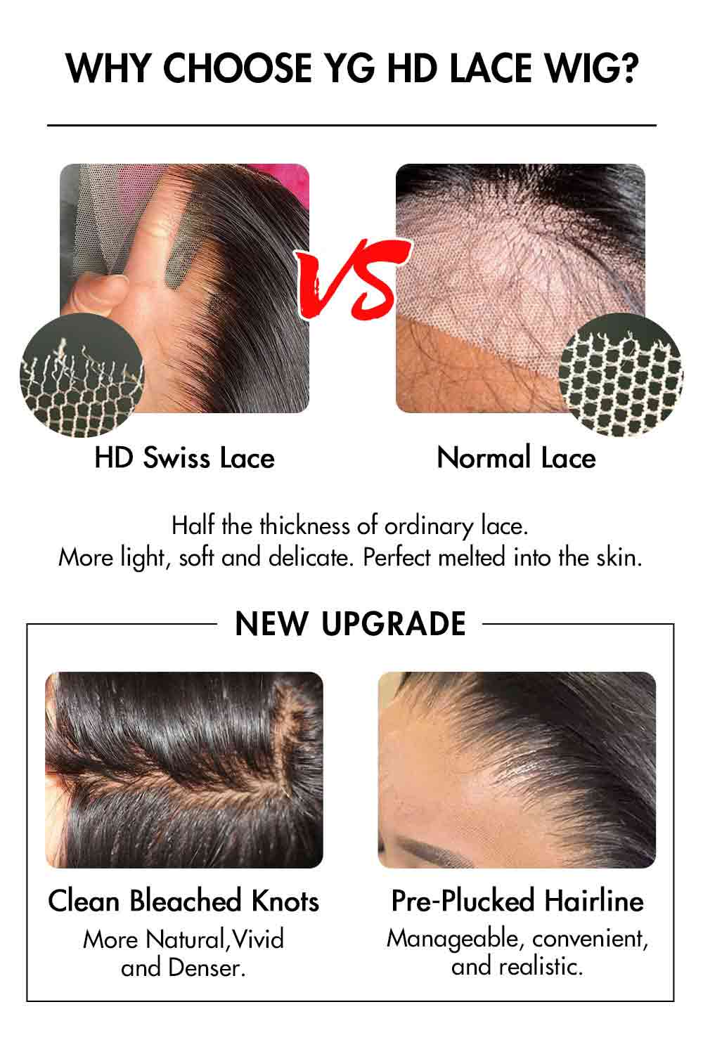 13x6 Glueless HD Lace Big Body Wave-HD65 - Image 8
