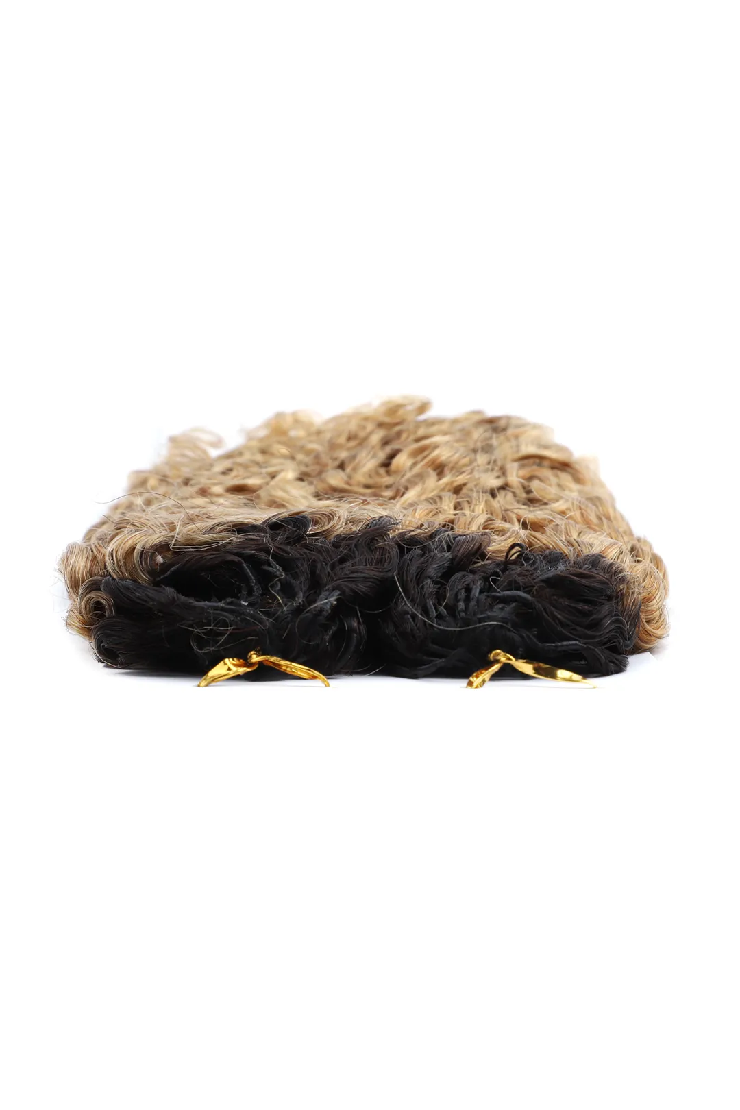 Honey Blonde Ombre Water Deep Wave Feather Crochet Hair - T1B/27 - Image 2