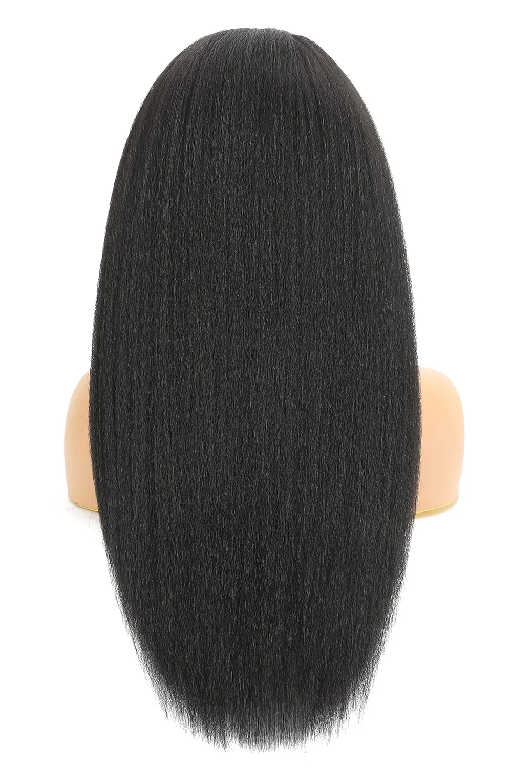 Lace Headband Wig Kinky Straight Human Hair - LH06 - Image 3