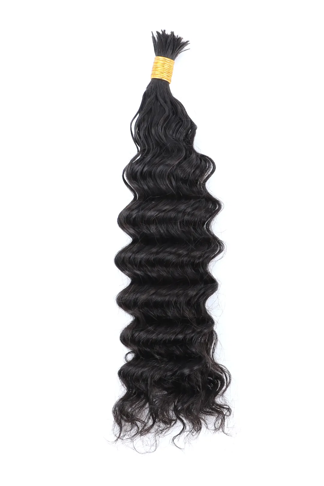 Pre-Divided Deep Wave Bulk Human Hair For Braiding Easy Split BU81 - Image 2