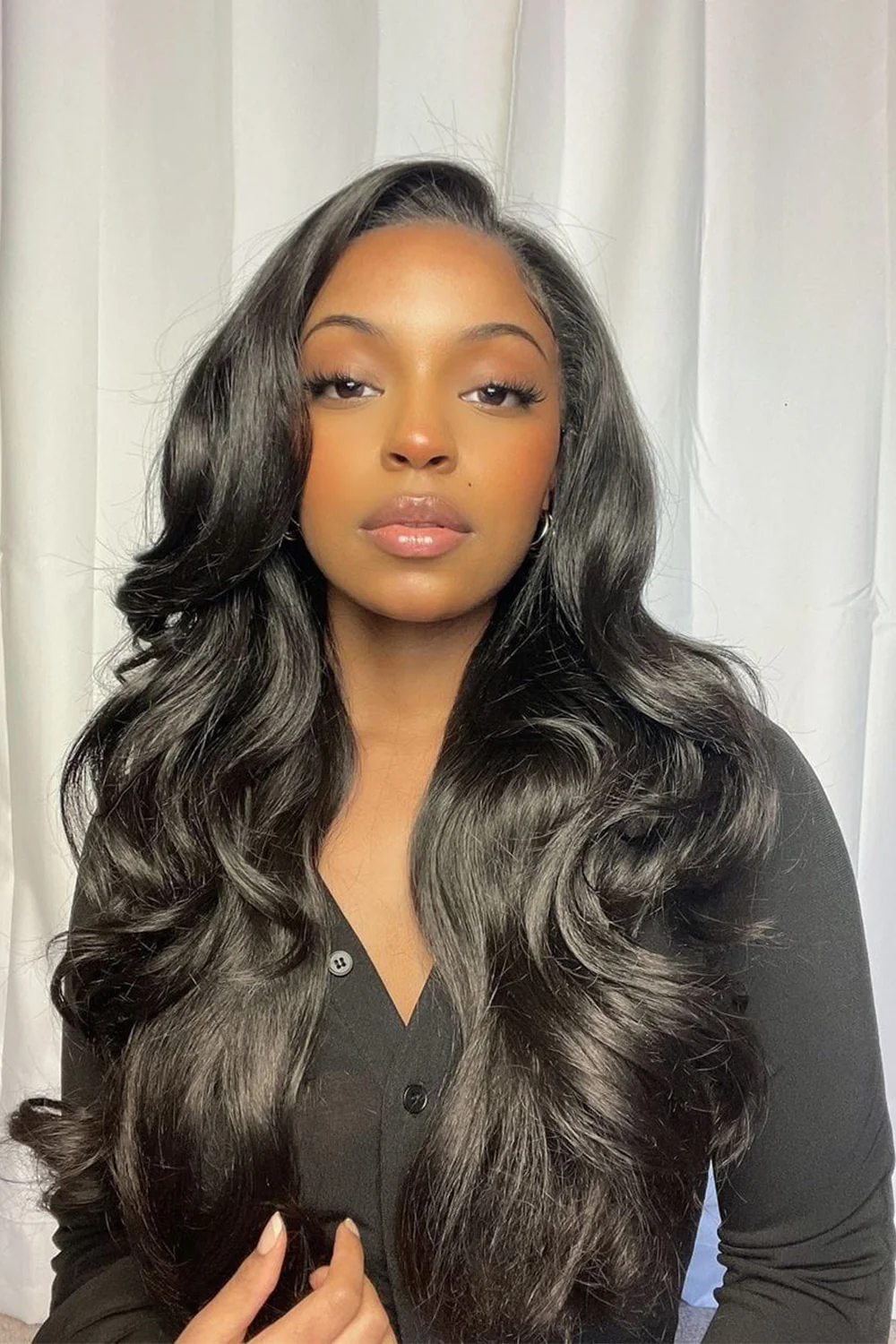 T Part Lace Front Wig Body Wave Human Hair - TP03 - Image 3