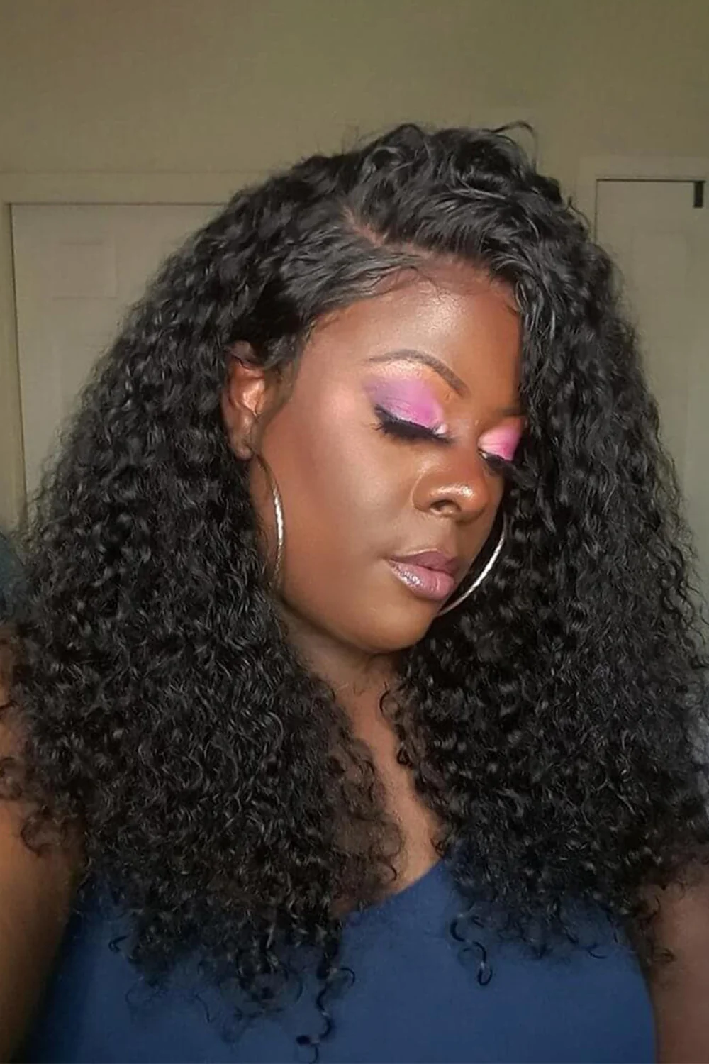 T Part Lace Wig Water Wave Virgin Human Hair - TP02 - Image 6