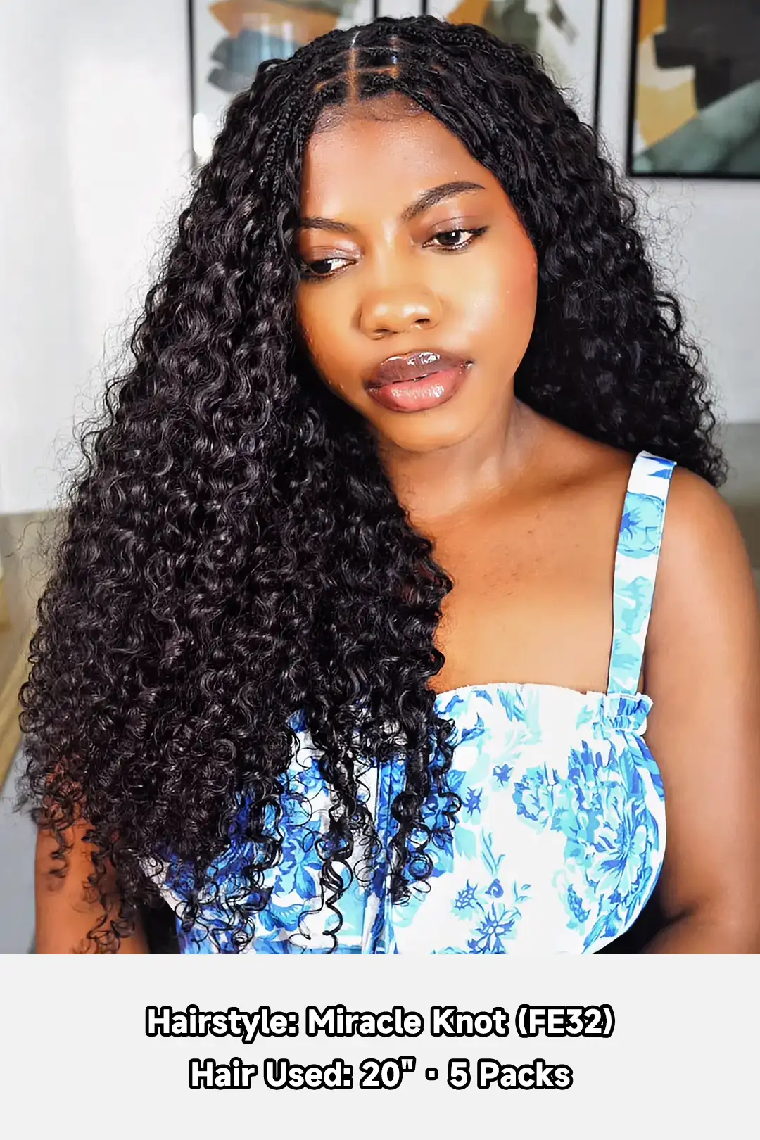 Double Drawn Water Deep Wave Feather Crochet Human Hair FE32 - Image 3