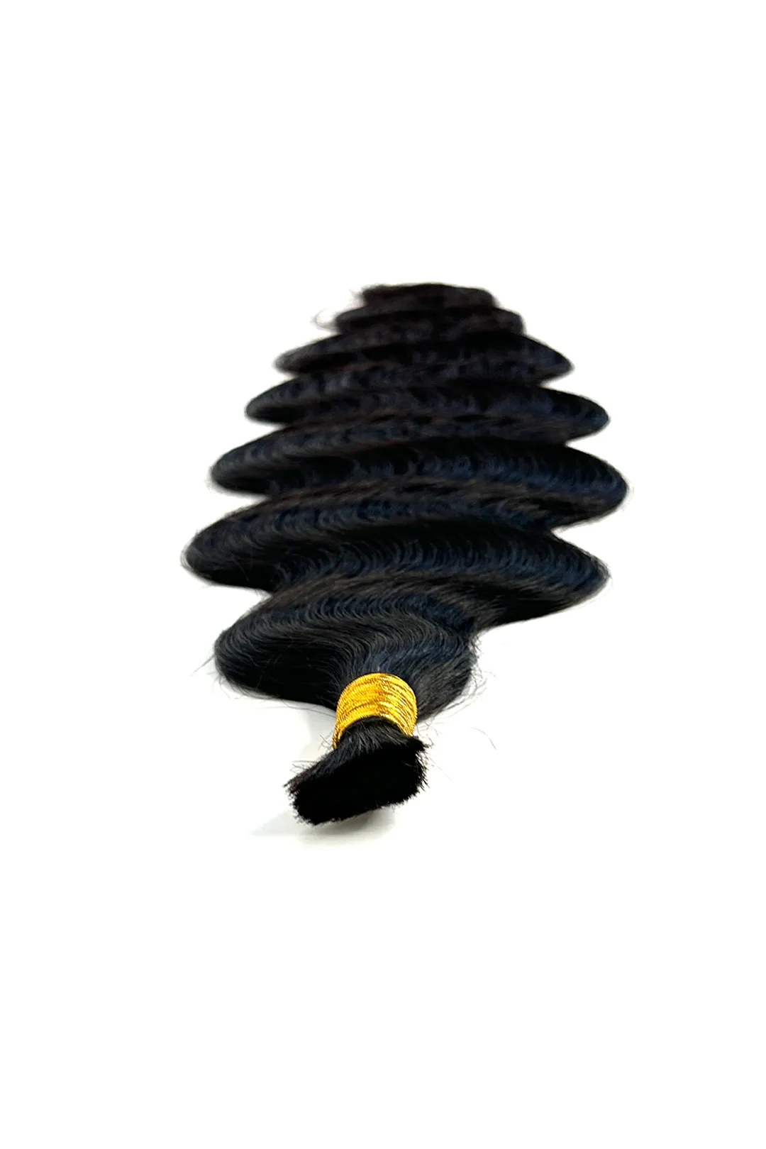 Ygwigs Double Drawn Body Wave Bulk Human Hair For Braiding Natural Color 28inch - Image 2