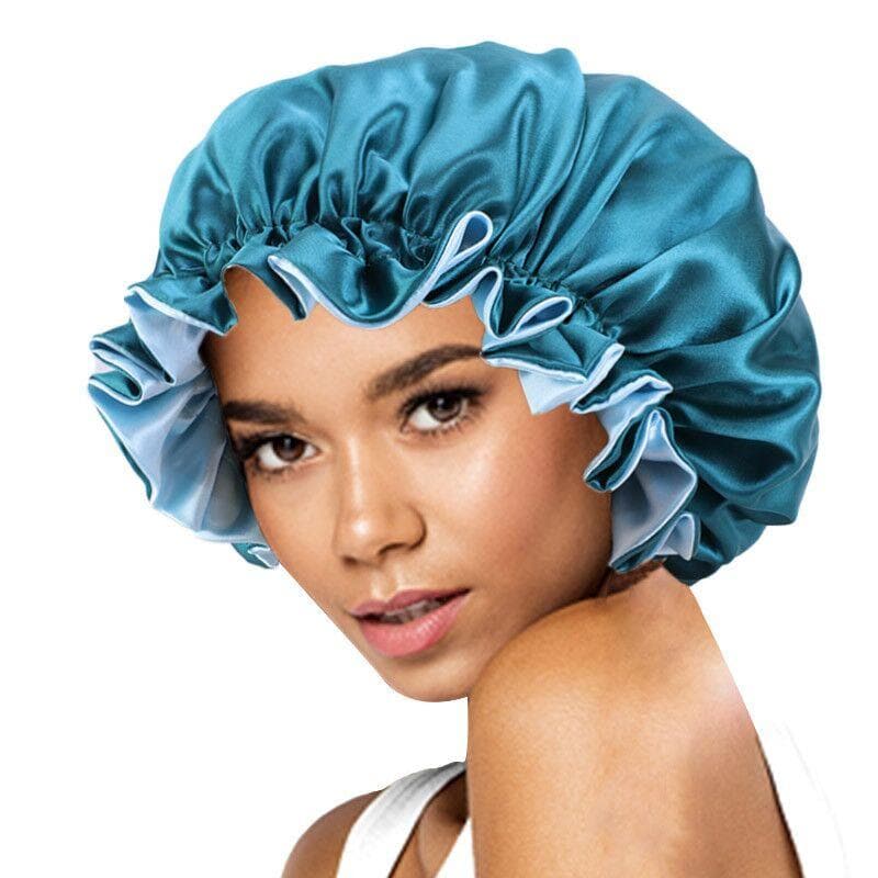 Double Layer Women's Satin Night Sleep Bonnet SB01