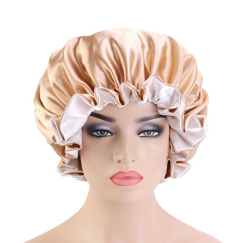 Double Layer Women's Satin Night Sleep Bonnet SB01 - Image 8